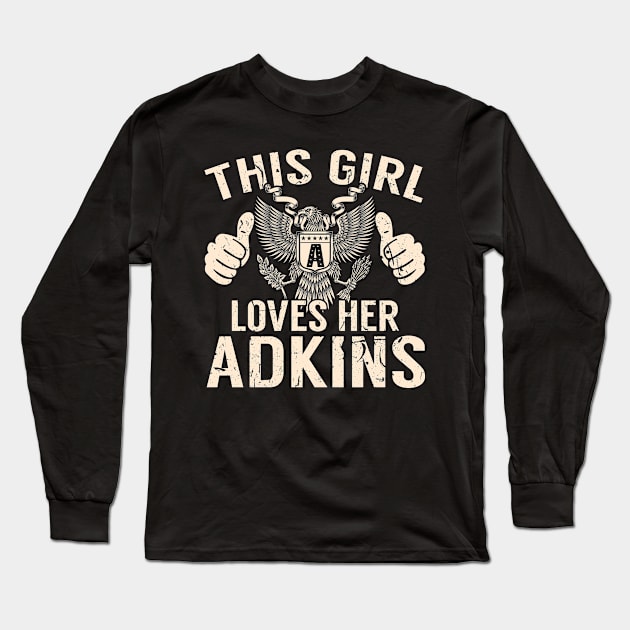 ADKINS Long Sleeve T-Shirt by Jeffrey19988